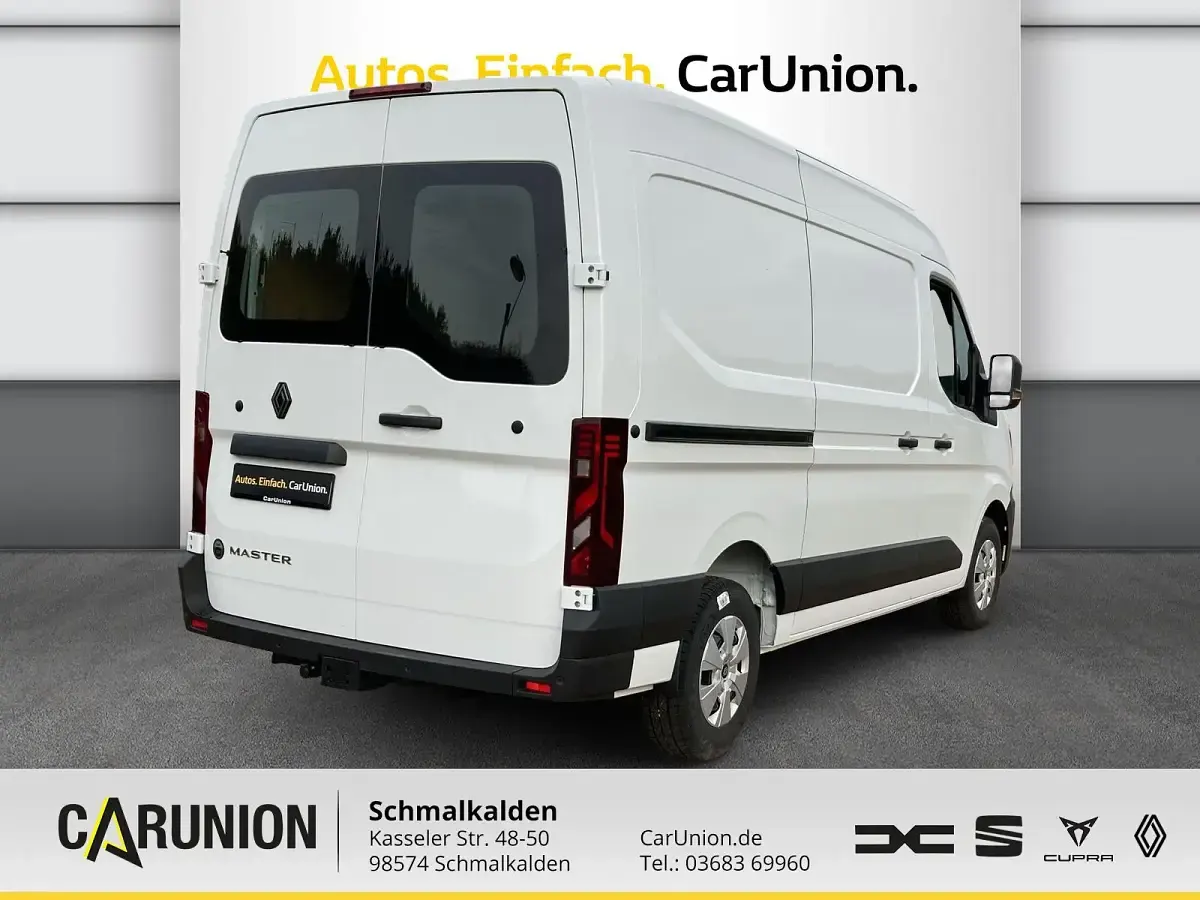 Ny Renault Master 150 HK (110 kW) 2026 Hvid MPV