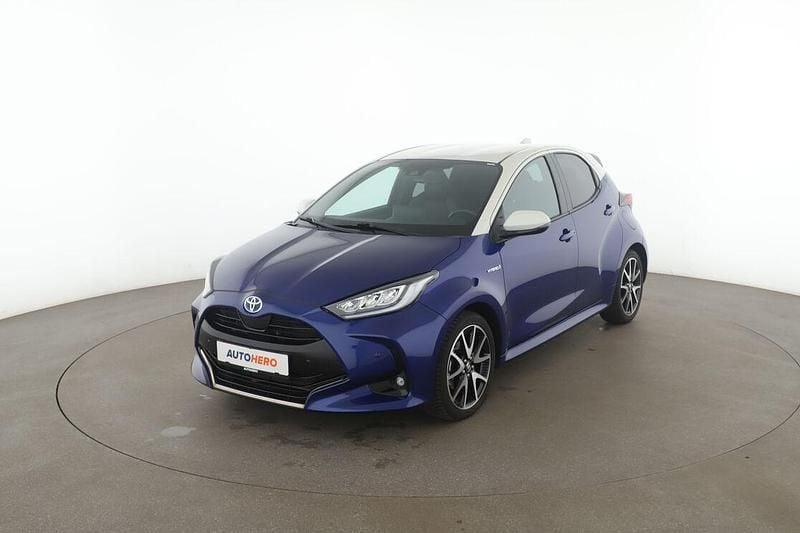 Blau Gebraucht 2021 Toyota Yaris Style Limousine | 19.490 € (Fairer Preis) - Bild 1/3