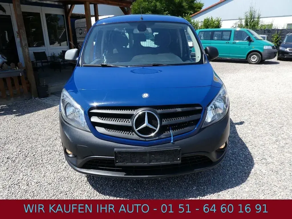 Gebraucht Mercedes Citan 111 110 PS (80 kW) 2015 Blau Van / Kleinbus