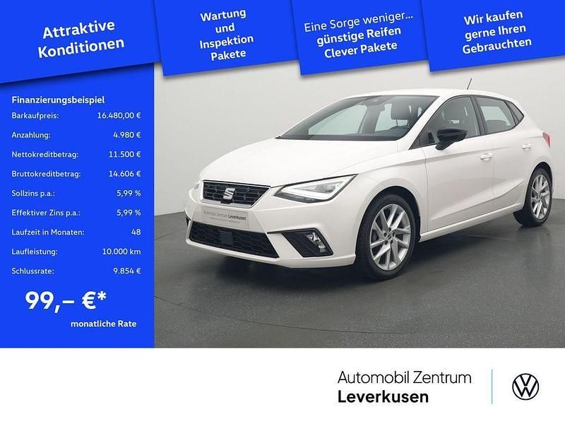 Candy weiss Gebraucht 2022 Seat Ibiza CONNECT Kleinwagen | 16.480 € (Guter Preis) - Bild 1/4