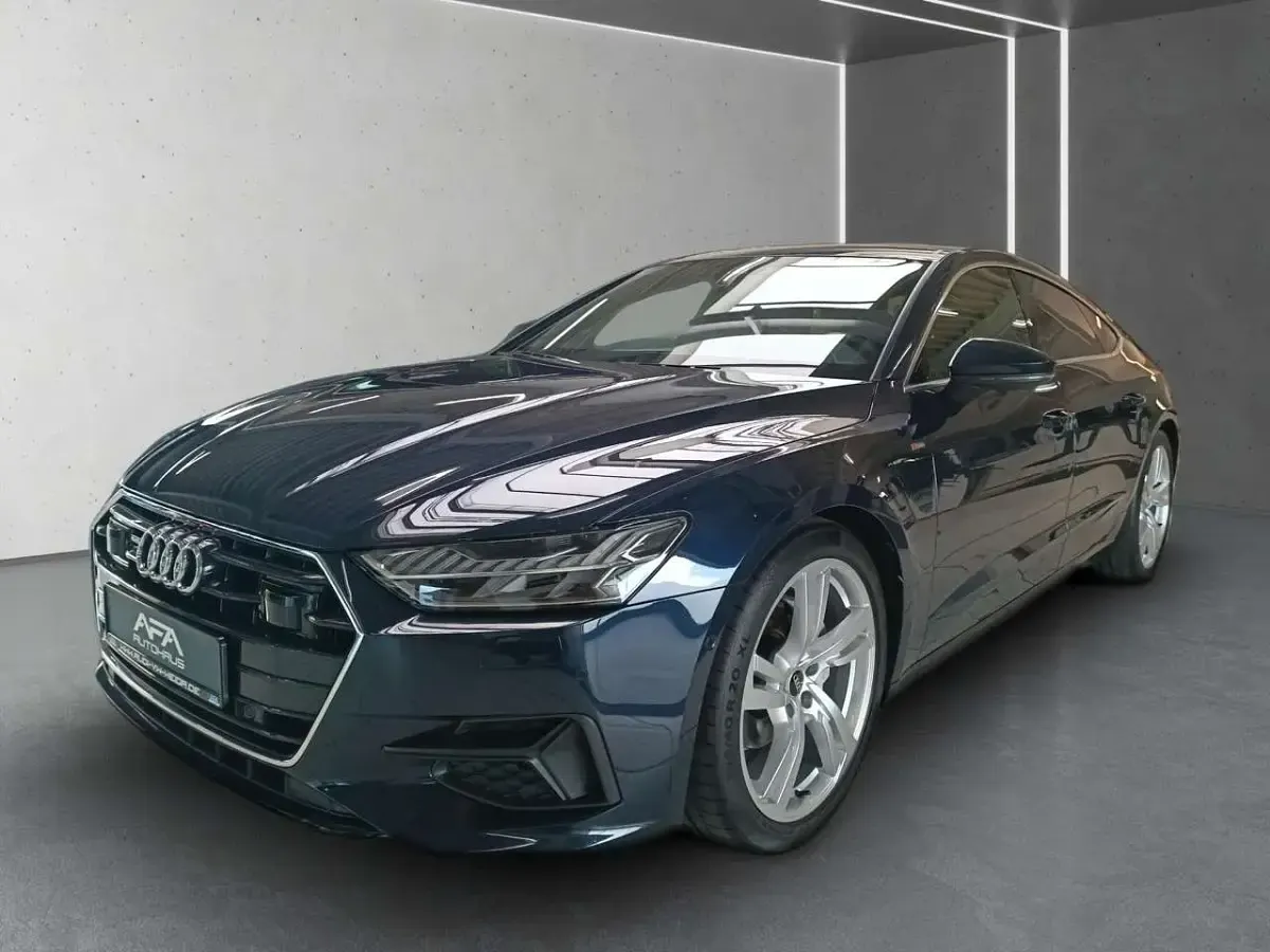 Gebraucht Audi A7 Sportback Ambiente 204 PS (150 kW) 2023 Firmamentblau metallic Kleinwagen