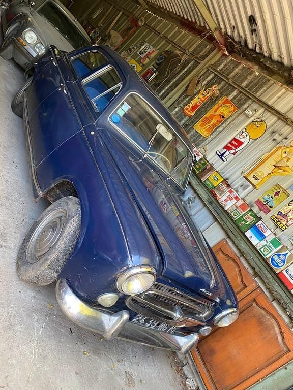 Blau Gebraucht 1961 Peugeot 403 Limousine | 4.980 € - Bild 1/4