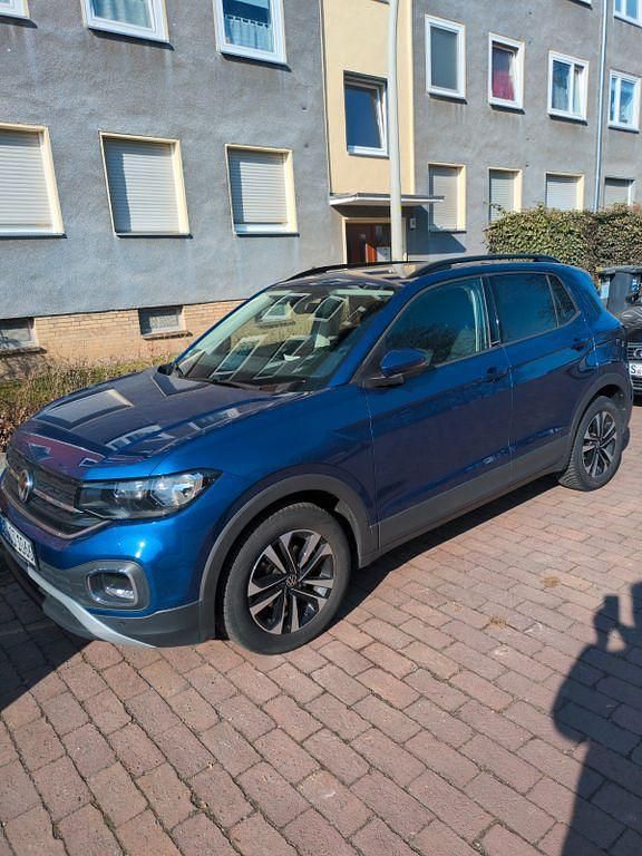 Gebraucht VW T-Cross Life 110 PS (80 kW) 2021 Blau SUV