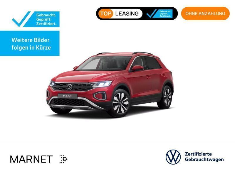 Kings red metallic Gebraucht 2024 VW T-Roc Move SUV | 30.930 € (Fairer Preis) - Bild 1/2
