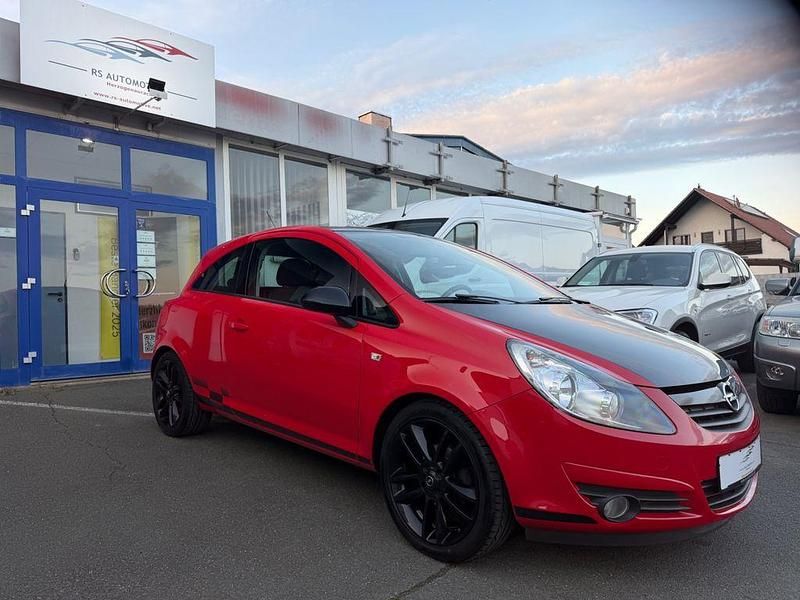 Gebraucht Opel Corsa Edition 101 PS (74 kW) 2010 Rot Kleinwagen