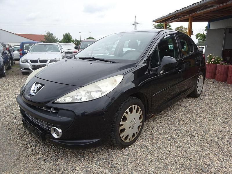 Schwarz Gebraucht 2008 Peugeot 207 Sport Limousine | 900 € (Superpreis) - Bild 1/4