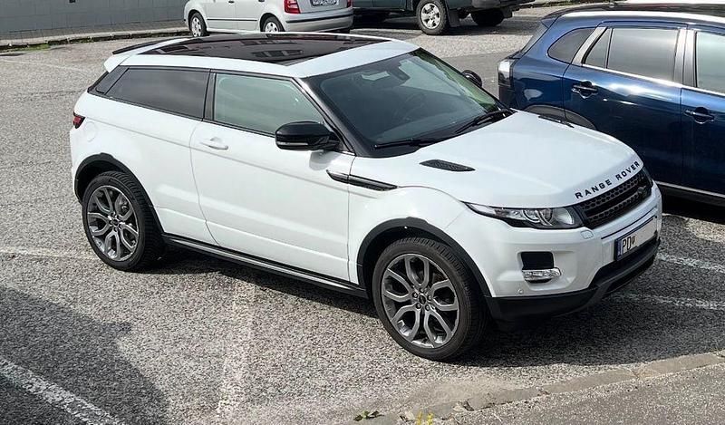 Gebraucht Land Rover Range Rover evoque Dynamic 241 PS (177 kW) 2012 Weiß SUV