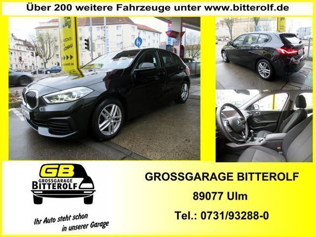 Schwarz Gebraucht 2021 BMW 118 Advantage Kleinwagen | 18.490 € (Fairer Preis) - Bild 1/4