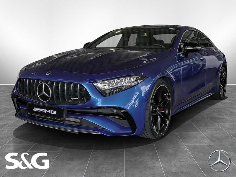 Metalliclack spektralblau Gebraucht 2022 Mercedes CLS53 AMG AMG Coupé | 77.790 € (Teuer) - Bild 1/4
