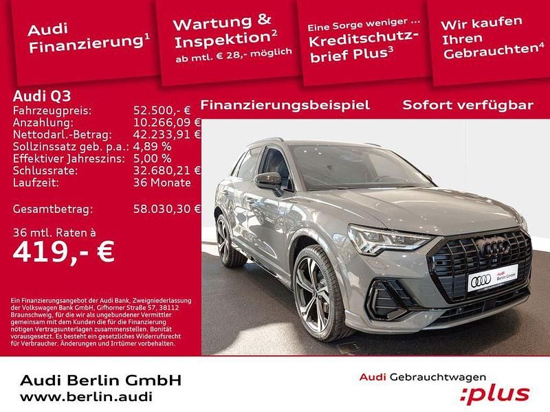 Gebraucht Audi Q3 S-Line 150 PS (110 kW) 2025 Chronosgrau metallic SUV