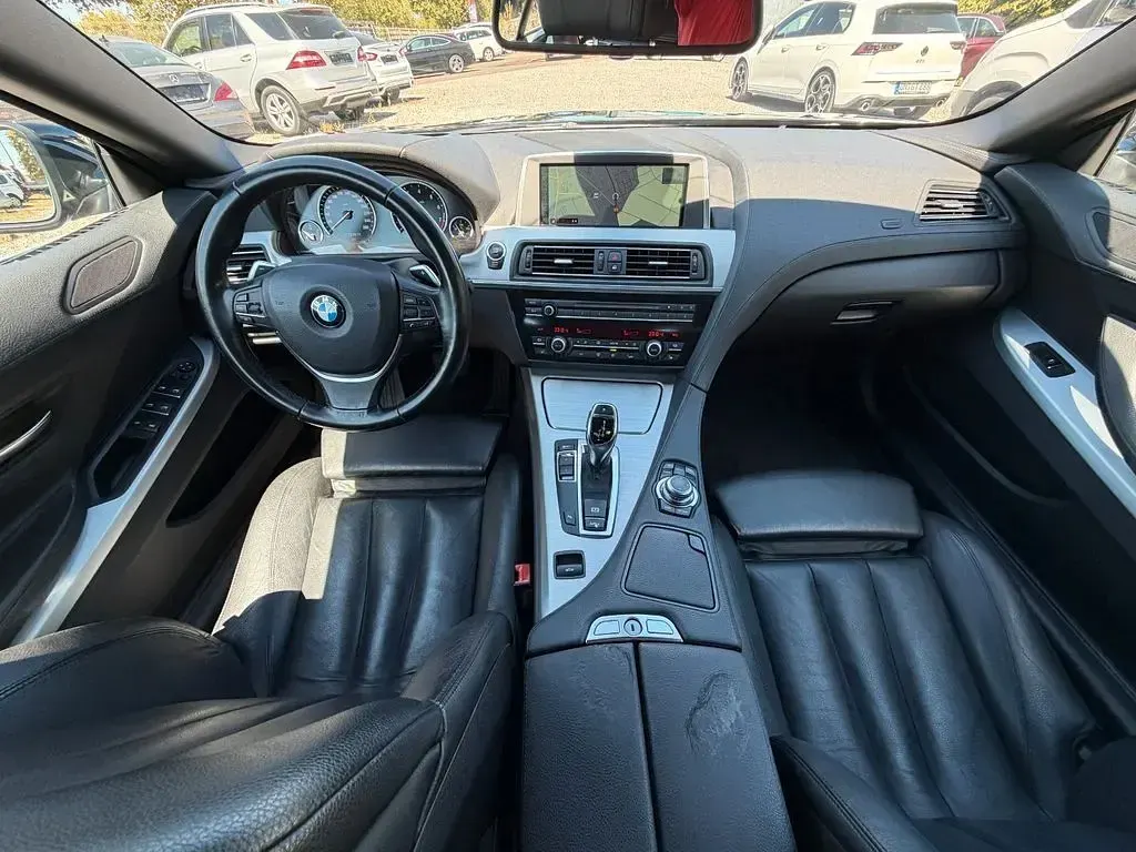 Gebraucht BMW 640 Cabriolet Sport Line 320 PS (235 kW) 2011 Schwarz Cabrio