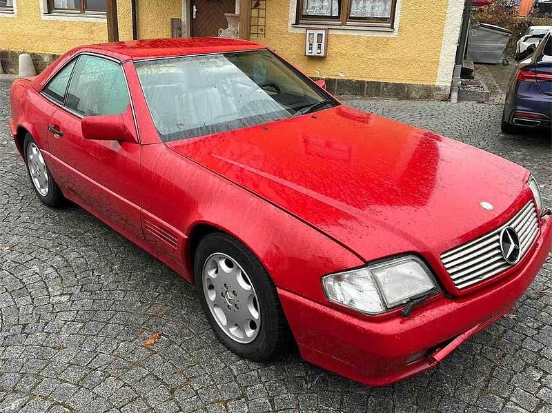 Gebraucht Mercedes SL500 320 PS (235 kW) 1993 Signalrot Cabrio