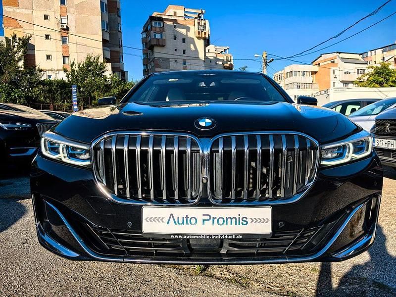 Schwarz Gebraucht 2019 BMW 750 Sport Line Limousine | 59.999 € (Guter Preis) - Bild 1/4