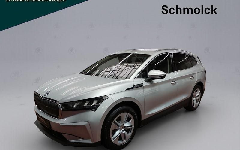 Gebraucht Skoda Enyaq iV Loft 150 kW (204 PS) 2023 Brillantsilber metallic SUV