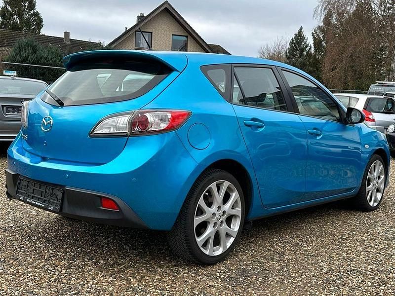 Gebraucht Mazda 3 High 105 PS (77 kW) 2009 Blau Limousine