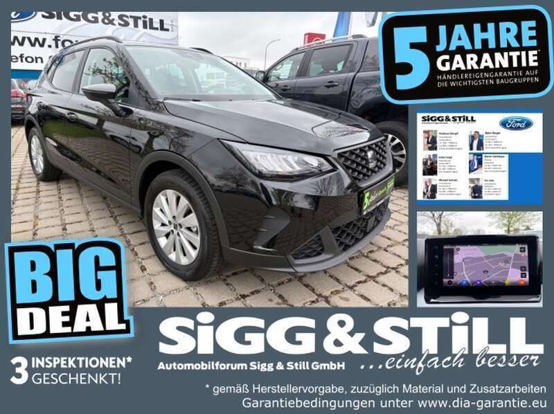 Mitternachtsschwarz Gebraucht 2024 Seat Arona Style SUV | 18.350 € (Superpreis) - Bild 1/4