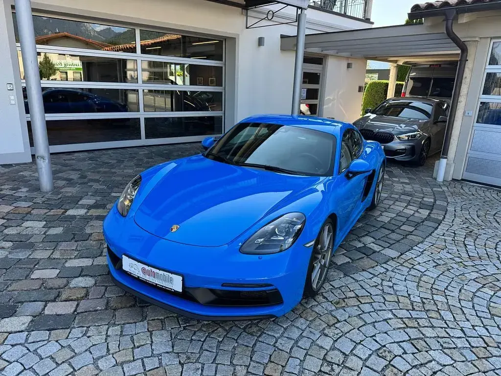 Gebraucht Porsche Cayman GTS 400 PS (294 kW) 2022 Shark blue Coupé