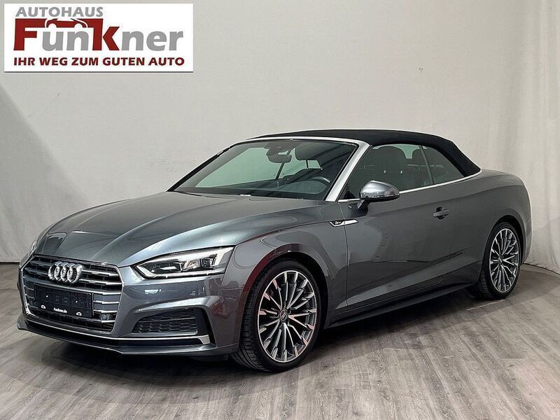 Grau Gebraucht 2018 Audi A5 Cabriolet S-Line Cabrio | 31.900 € (Fairer Preis) - Bild 1/4