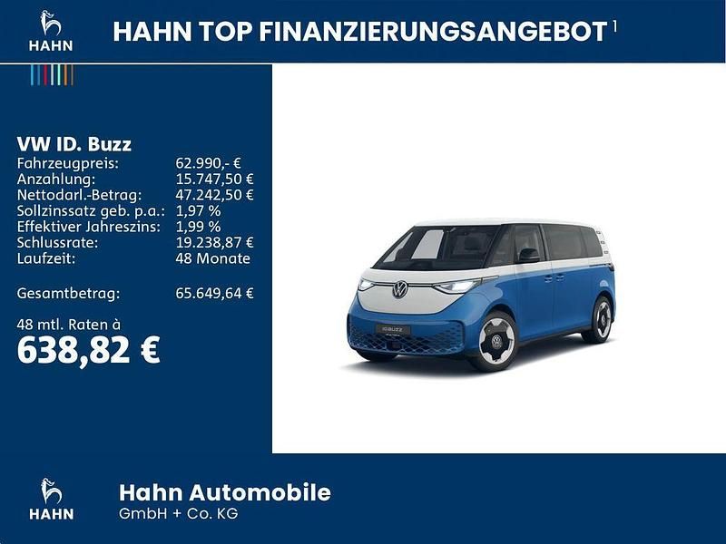 Gebraucht VW ID. Buzz Pro 210 kW (286 PS) 2025 Blau Van / Kleinbus