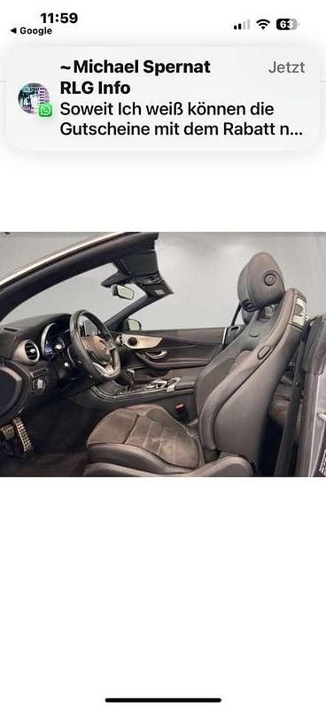 Gebraucht Mercedes C200 AMG line 184 PS (135 kW) 2020 Cabrio