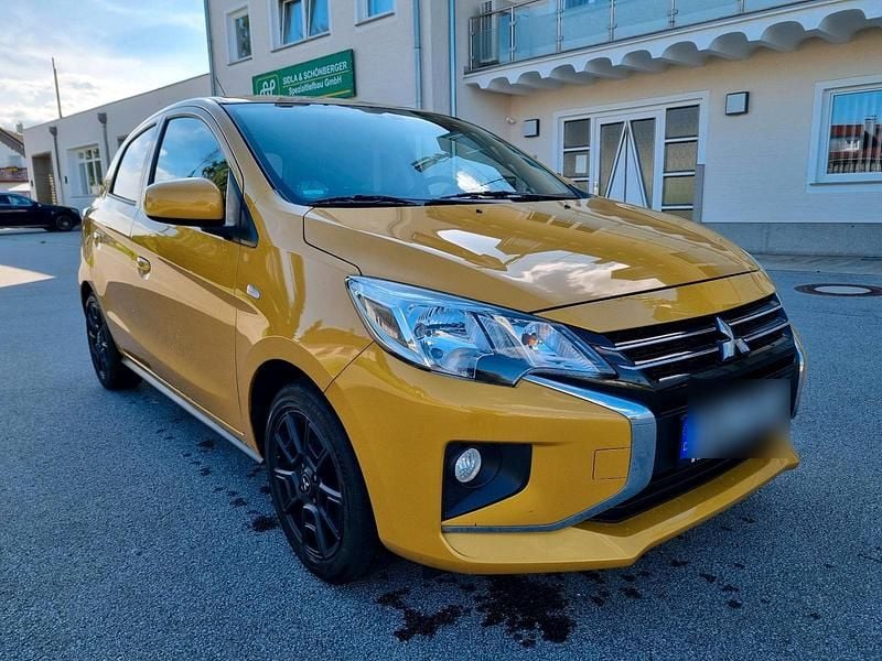 Gelb Gebraucht 2022 Mitsubishi Space Star Top Kleinwagen | 11.500 € (Fairer Preis) - Bild 1/4