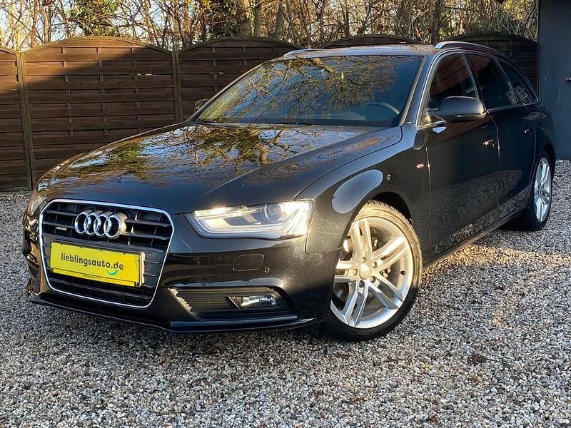 Schwarz Gebraucht 2012 Audi A4 S-Line Kombi | 12.990 € (Etwas zu teuer) - Bild 1/3