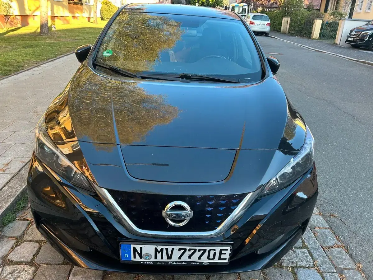 Usata Nissan Leaf 110 kW (150 CV) 2018 Nero Utilitaria