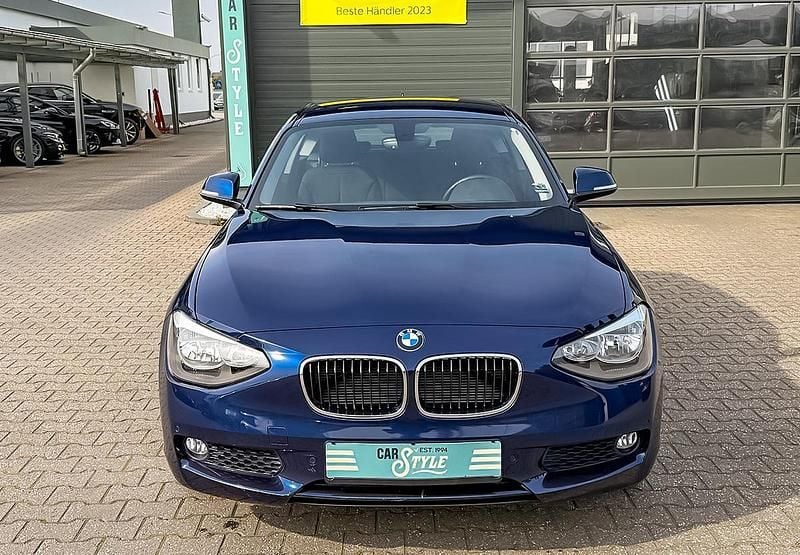 Gebraucht BMW 114 102 PS (75 kW) 2014 Blau metallic Kleinwagen