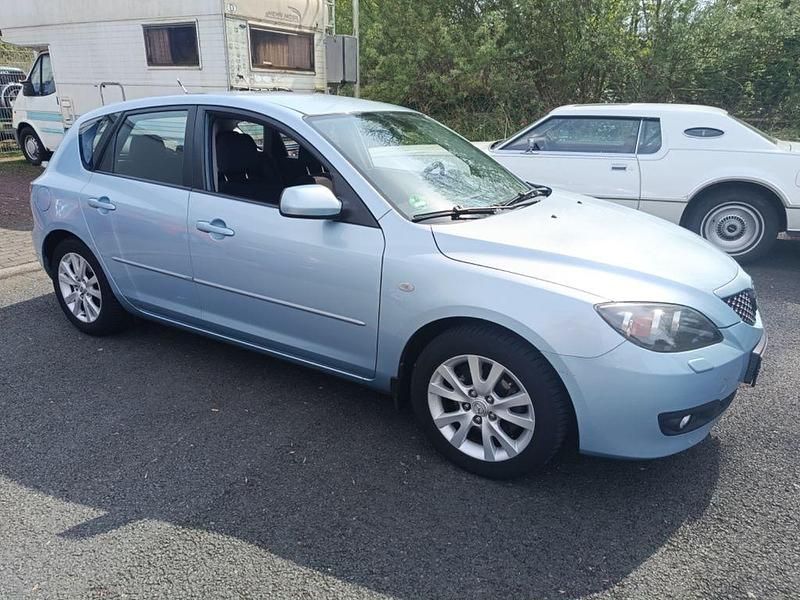 Second-hand Mazda 3 Active 105 CP (77 kW) 2008 Albastru Berlinǎ