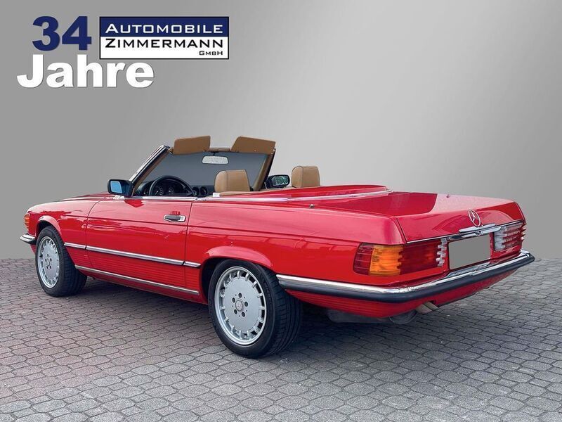 Gebraucht Mercedes 560 231 PS (169 kW) 1986 Rot Cabrio