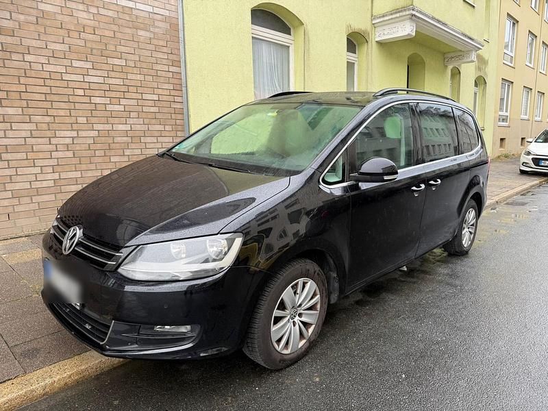 Schwarz Gebraucht 2012 VW Sharan Van / Kleinbus | 4.500 € (Superpreis) - Bild 1/4