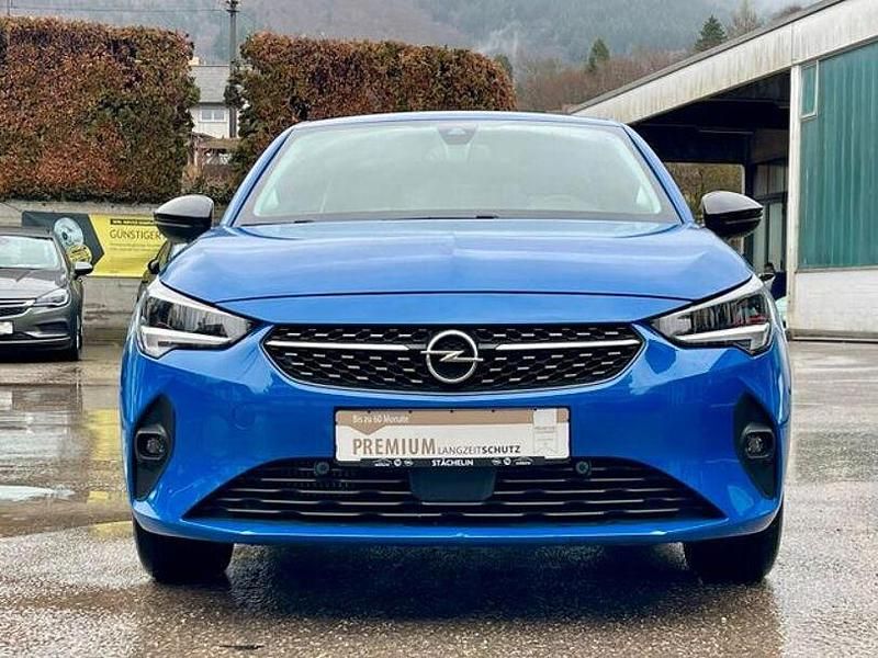 Gebraucht Opel Corsa Elegance 101 PS (74 kW) 2020 Perl blau/voltaik blau Kleinwagen