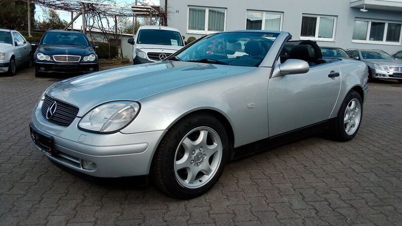 Gebraucht Mercedes SLK200 136 PS (100 kW) 1998 Silber Cabrio