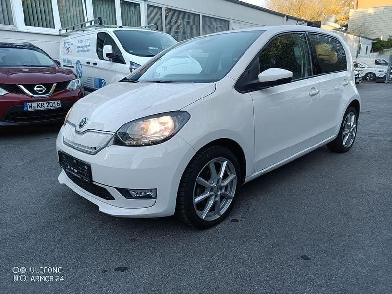Weiß Gebraucht 2021 Skoda Citigo-e IV Best of Kleinwagen | 12.999 € (Fairer Preis) - Bild 1/4