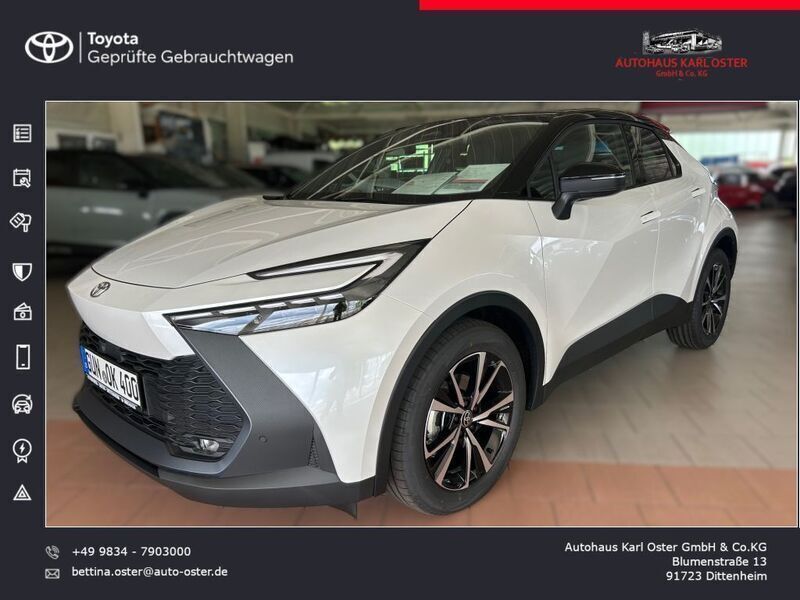 Weiß Gebraucht 2025 Toyota C-HR SUV | 38.989 € (Teuer) - Bild 1/4