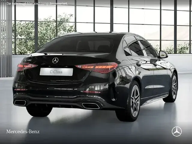 Gebraucht Mercedes C180 AMG line 170 PS (125 kW) 2026 Schwarz Limousine