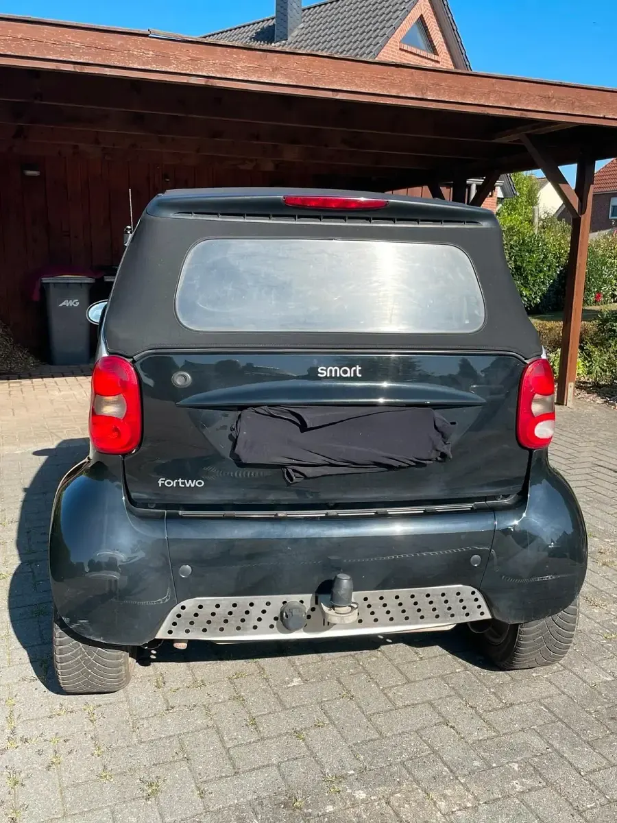 Gebraucht Smart ForTwo Cabrio 61 PS (44 kW) 2005 Schwarz Cabrio