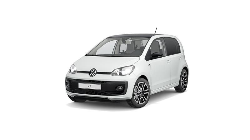 Weiß Gebraucht 2021 VW up! R-line Kleinwagen | 13.990 € (Fairer Preis) - Bild 1/3