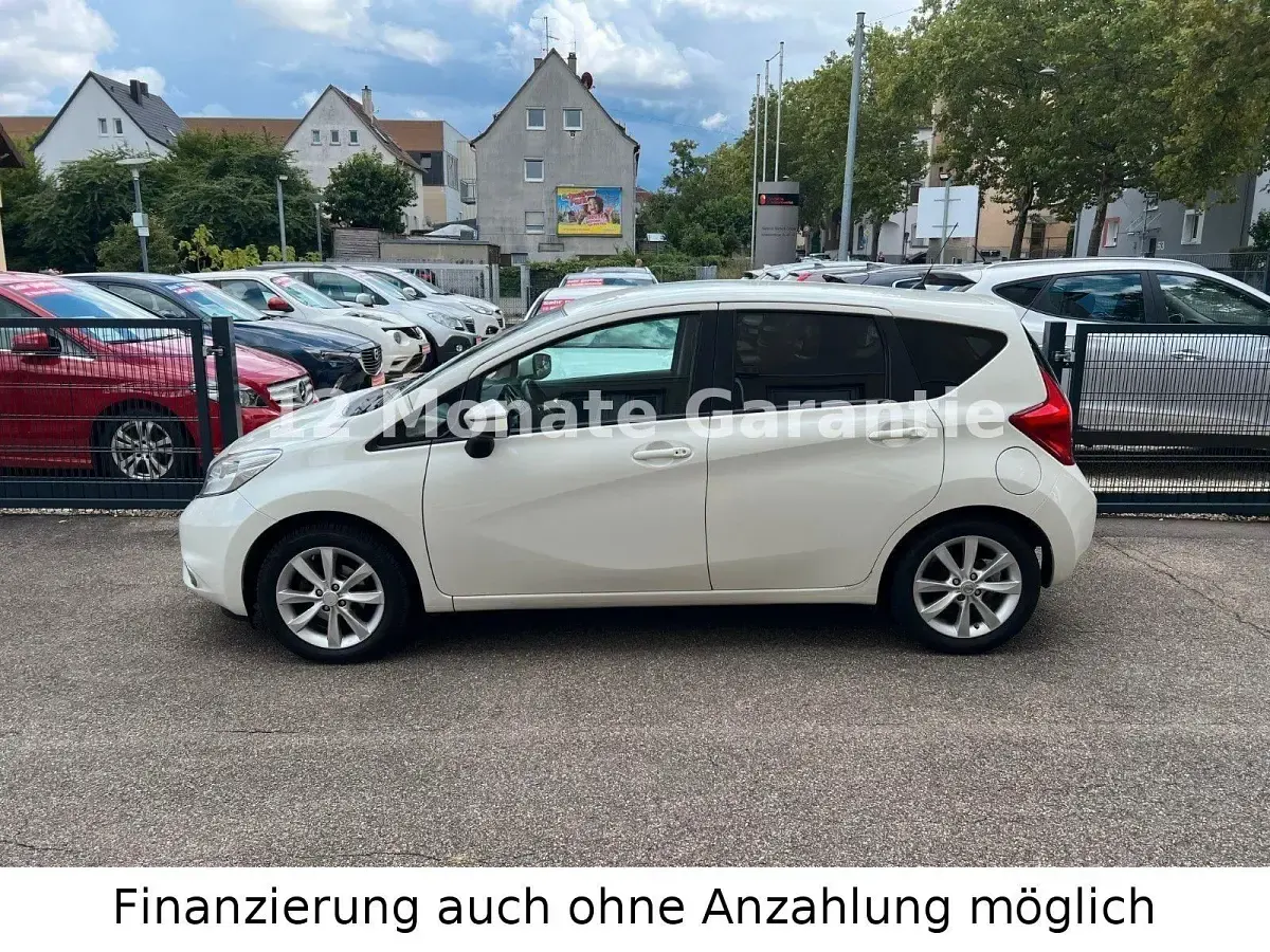 Usata Nissan Note Acenta+ 98 CV (72 kW) 2016 Bianco Utilitaria