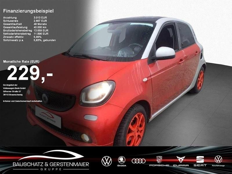 Grau Gebraucht 2017 Smart ForFour Brabus Kleinwagen | 14.910 € (Fairer Preis) - Bild 1/4