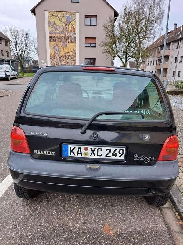 Gebraucht Renault Twingo Initiale 58 PS (42 kW) 2001 Schwarz Kleinwagen