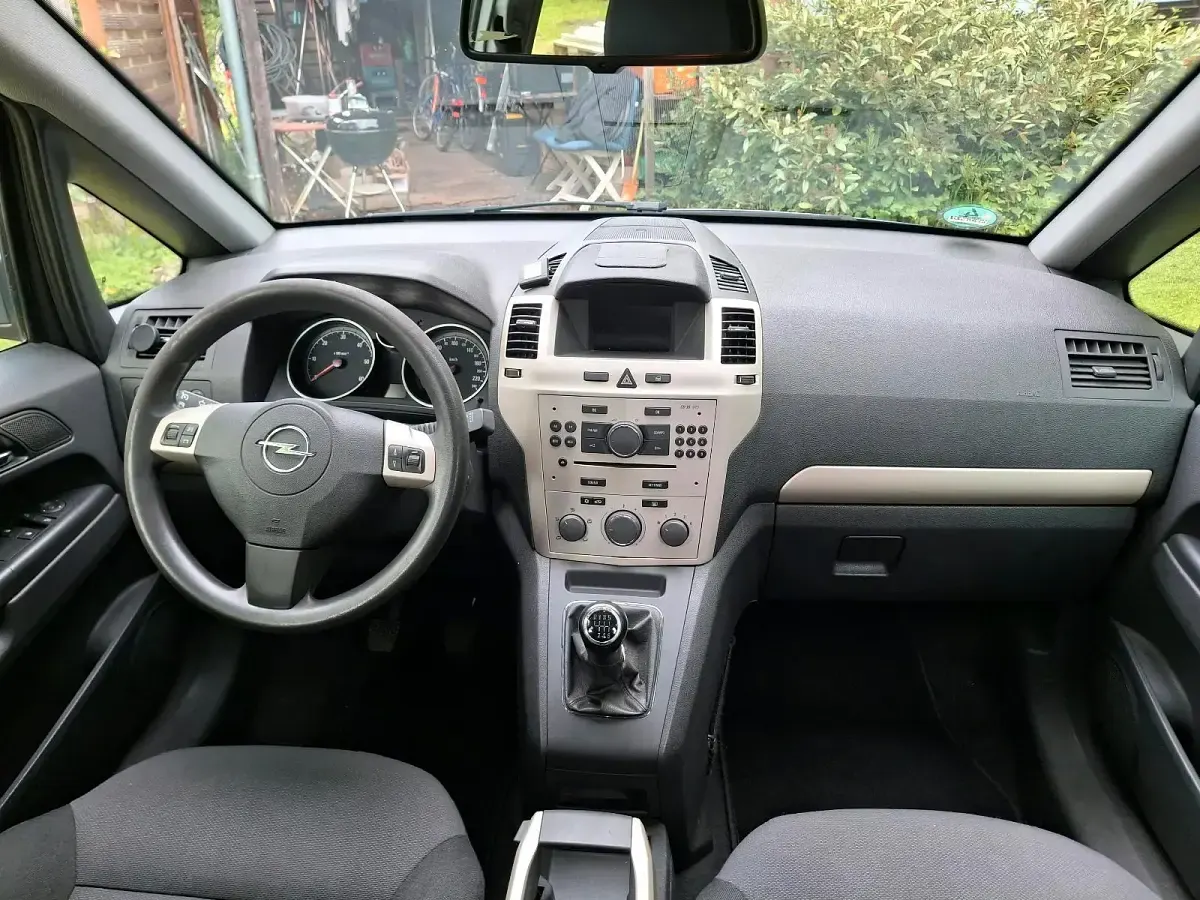 Gebraucht Opel Zafira 120 PS (88 kW) 2008 Blau Van / Kleinbus