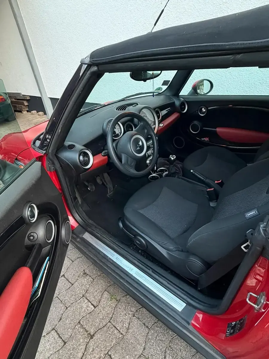 Gebraucht Mini Cooper Cabriolet 2009 Rot Cabrio