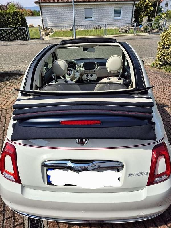 Gebraucht Fiat 500C 71 PS (52 kW) 2020 Weiß Cabrio