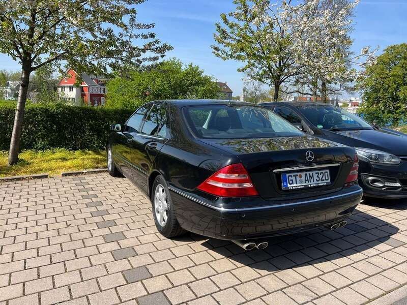 Schwarz Gebraucht 2000 Mercedes S320 Limousine | 4.000 € (Superpreis) - Bild 1/4