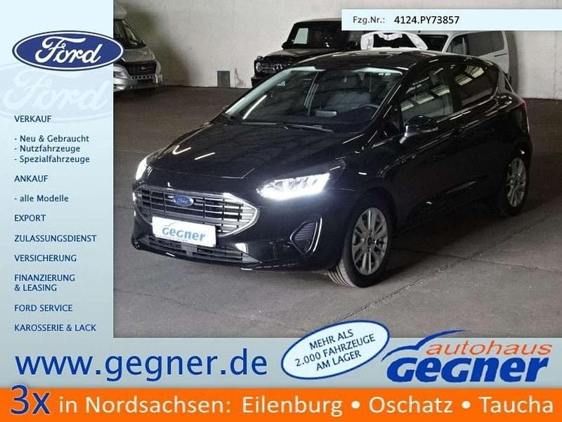 Agate black metallic Gebraucht 2023 Ford Fiesta Titanium Kleinwagen | 17.940 € (Guter Preis) - Bild 1/4
