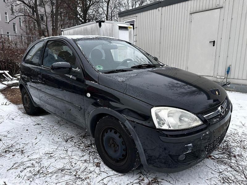 Schwarz Gebraucht 2003 Opel Corsa Cosmo Limousine | 490 € (Superpreis) - Bild 1/4