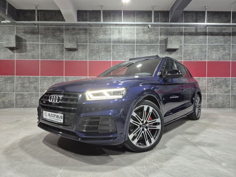 Blau Gebraucht 2020 Audi SQ5 Ambiente SUV | 42.990 € (Fairer Preis) - Bild 1/4