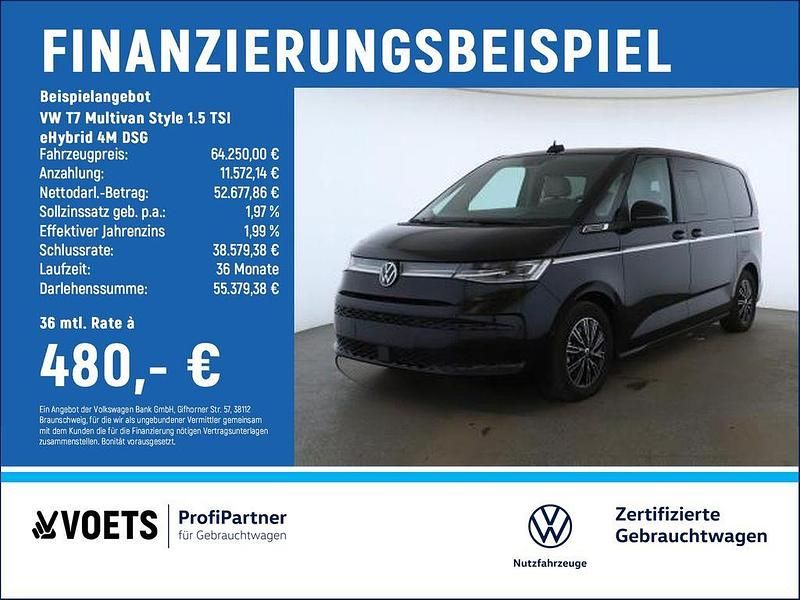Gebraucht VW Multivan Style 177 PS (130 kW) 2025 Schwarz Van