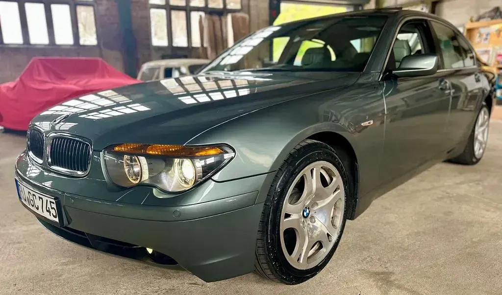 Gebraucht BMW 745 Sport Line 333 PS (244 kW) 2003 Grün Limousine
